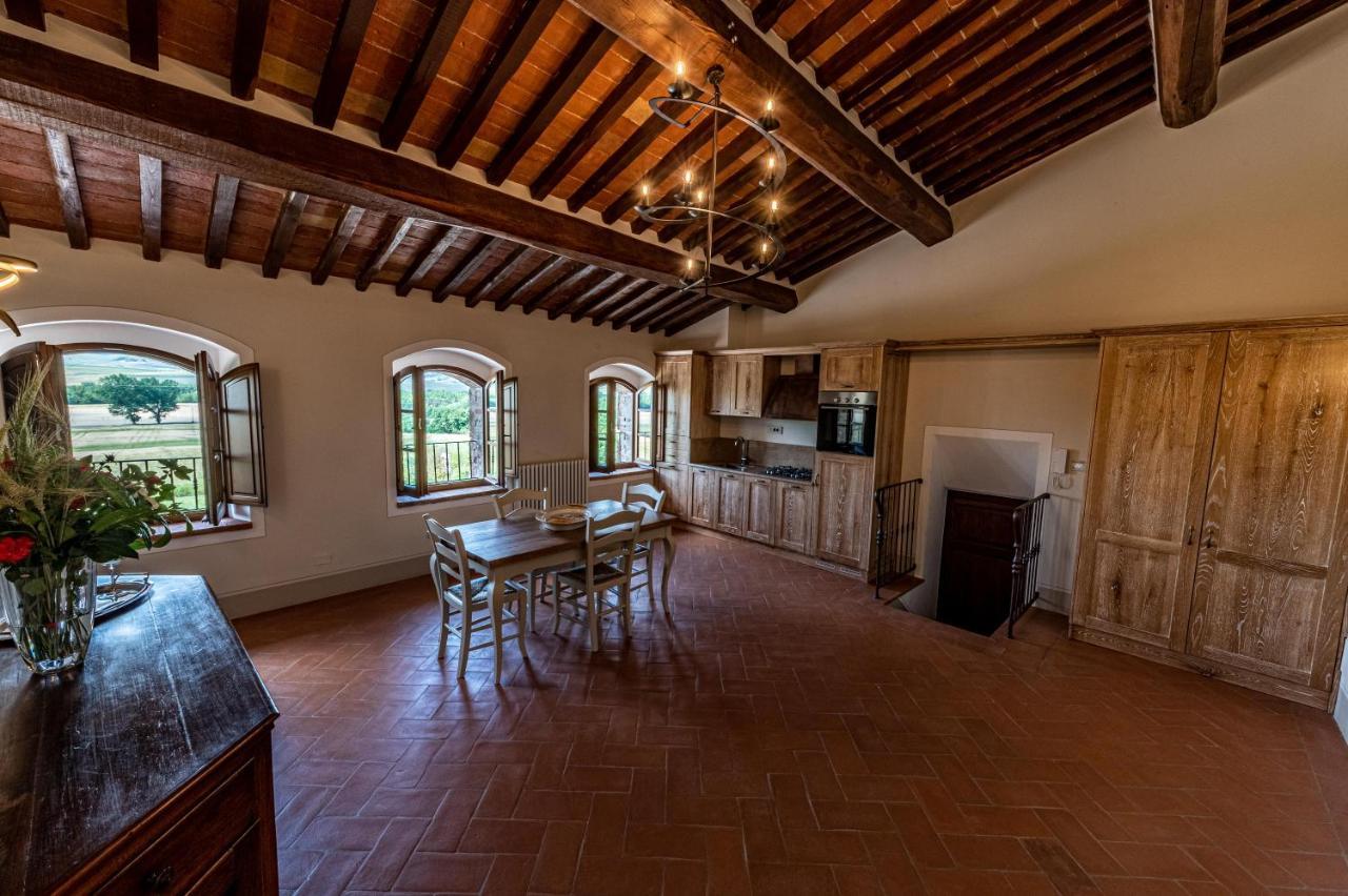 Agriturismo Castello La Grancia Di Spedaletto Pienza Exteriör bild