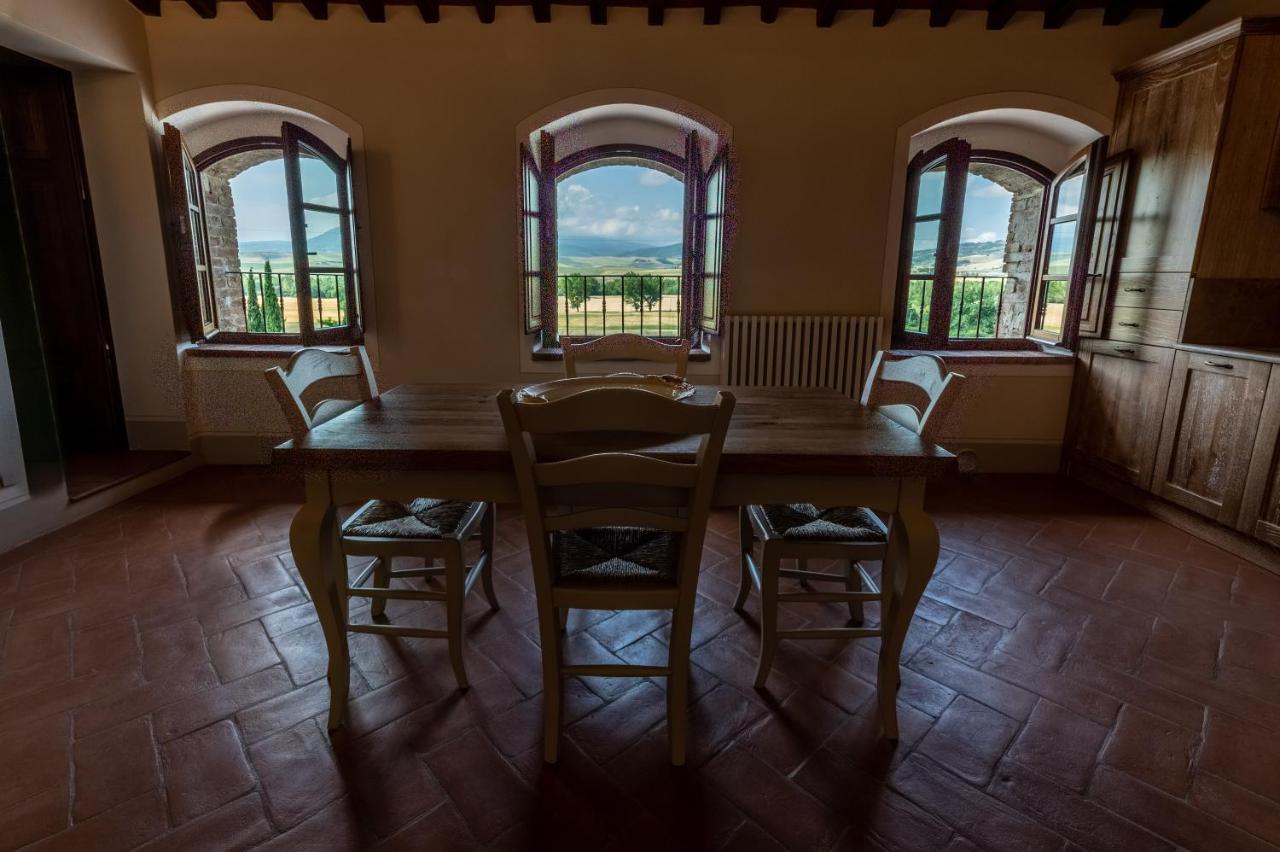 Agriturismo Castello La Grancia Di Spedaletto Pienza Exteriör bild