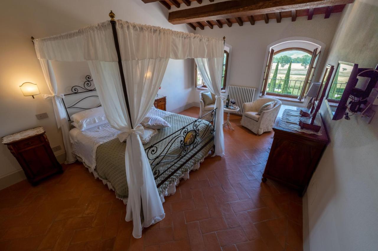 Agriturismo Castello La Grancia Di Spedaletto Pienza Exteriör bild