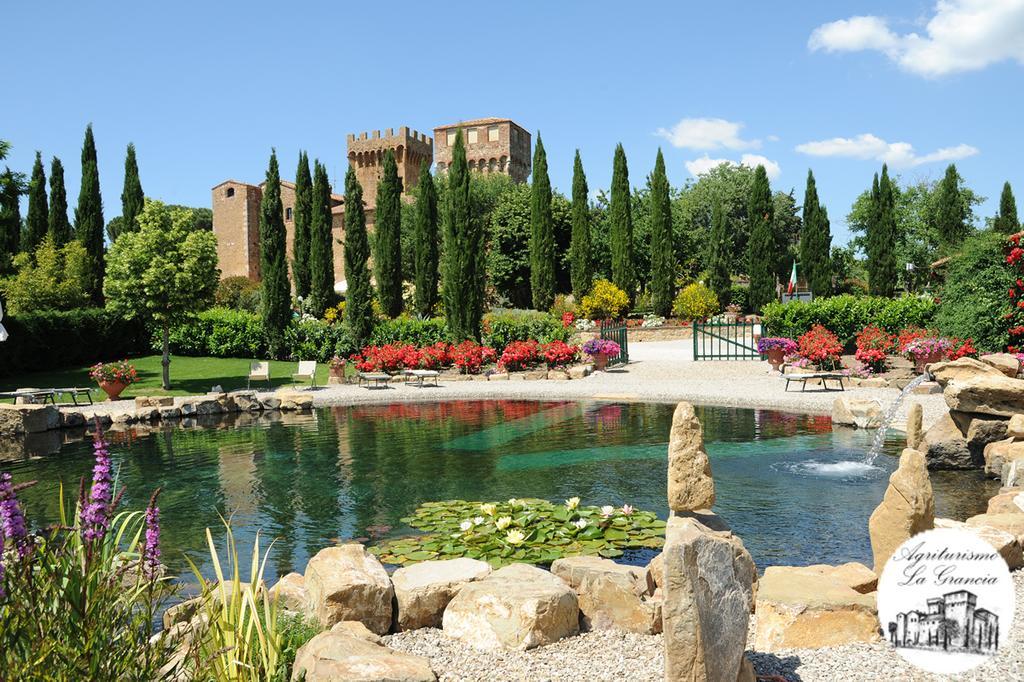 Agriturismo Castello La Grancia Di Spedaletto Pienza Exteriör bild
