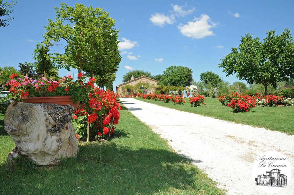 Agriturismo Castello La Grancia Di Spedaletto Pienza Exteriör bild