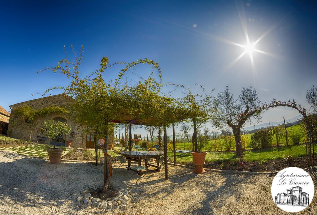 Agriturismo Castello La Grancia Di Spedaletto Pienza Exteriör bild