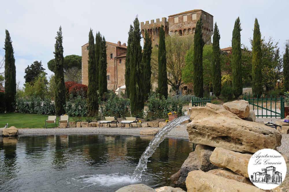 Agriturismo Castello La Grancia Di Spedaletto Pienza Exteriör bild