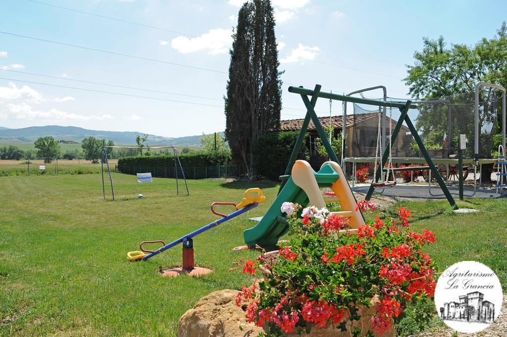 Agriturismo Castello La Grancia Di Spedaletto Pienza Exteriör bild